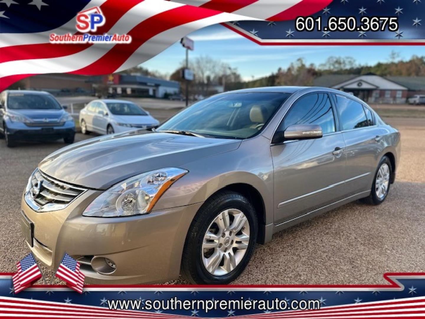 2011 TAN NISSAN ALTIMA 2.5; 2.5 S (1N4AL2AP3BN) , located at 922 W. Beacon St., Philadelphia, MS, 39350, (601) 650-3675, 32.770447, -89.127151 - Photo#2